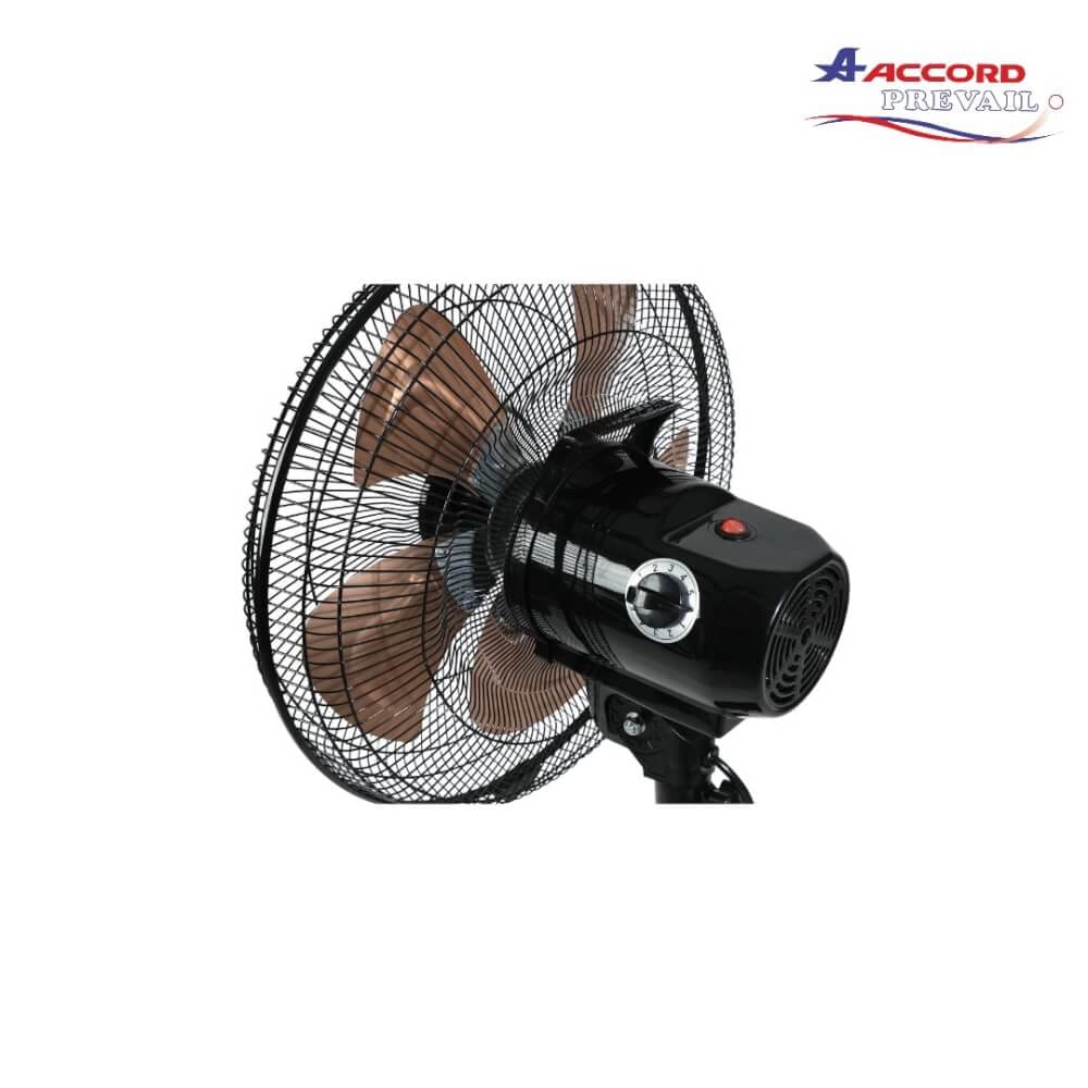 พัดลมตั้งพื้น ACCORD PREVAIL AC-16-40 HP สีดำ